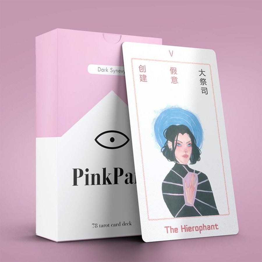 Bộ Bài Pink Pain Tarot   - Bài Gốc Authentic Chính Hãng 100%