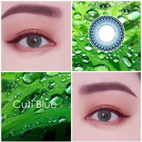 Kính áp tròng Cuti Blue không độ Hàn Quốc