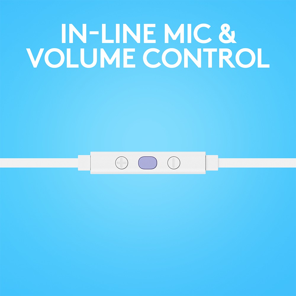 Tai nghe chơi game IN-EAR Logitech G333 - Kết nối giắc 3.5mm và USB Type C - Hàng Chính Hãng