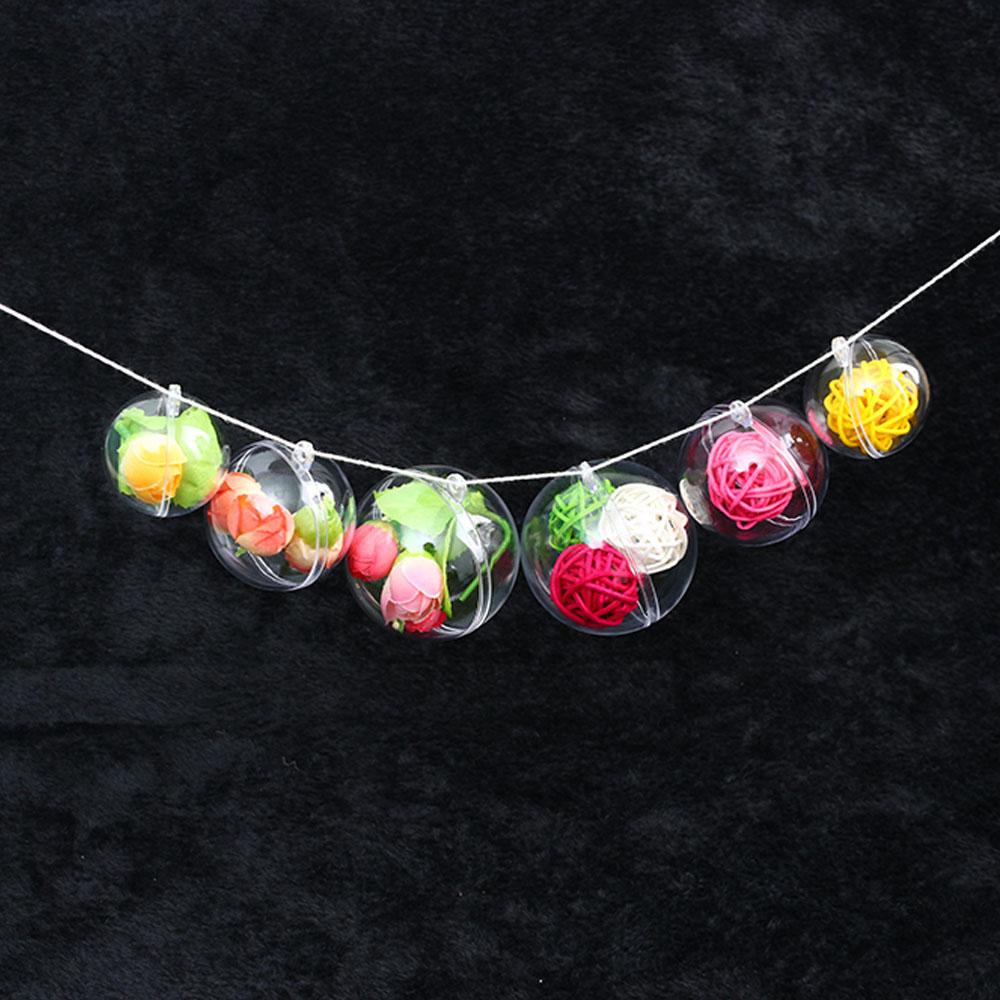 1 / 20 Hộp Đựng Kẹo Trong Suốt Dùng Trang Trí Tiệc Cưới