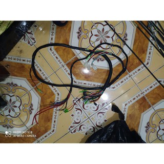 Dây tổng xe đạp, xe máy điện có sẵn đầu bấm