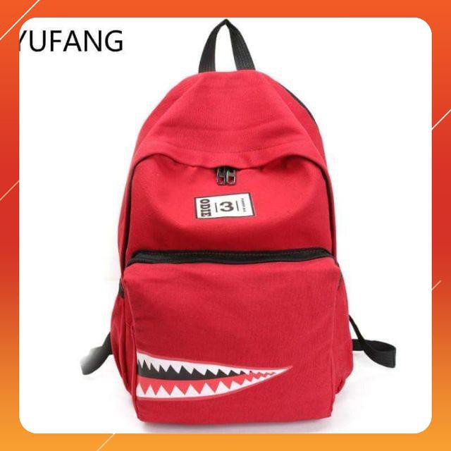 [Hàng Hot]Balo Thời Trang Nam  1900 -Hàm Cá (A4 - Kèm Ảnh Thật)  BATI SHOP