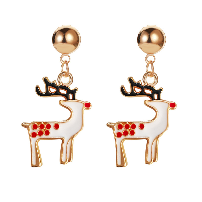 Khuyên Tai Nữ Trang Tạo Hình Cây Thông Giáng Sinh