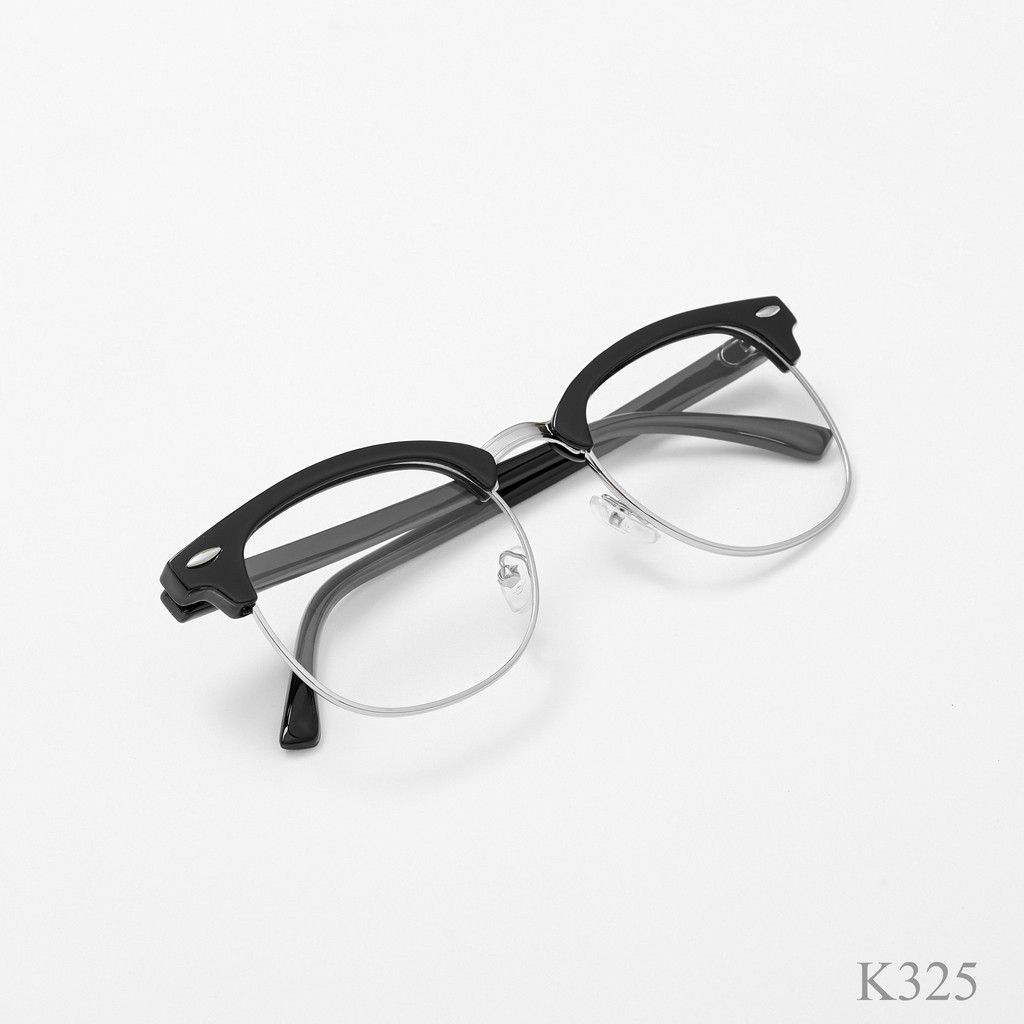 Gọng kính nam nữ có thể lắp mắt cận, kiếng mát titan không độ đẹp cao cấp K325 seno_official | BigBuy360 - bigbuy360.vn