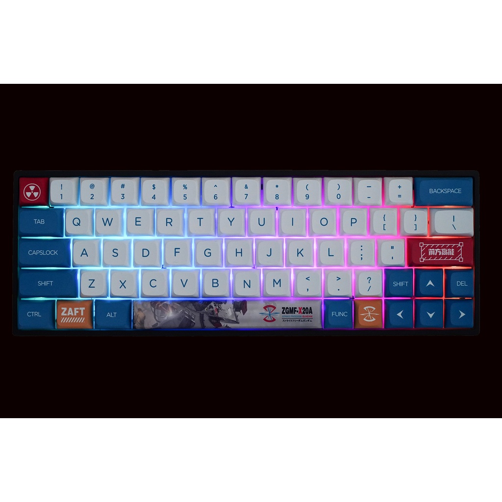 GMK Gundam Keycaps, 139 phím PBT Keycaps XDA Cấu hình DYE-SUB Cá nhân hóa GMK Keycaps cho bàn phím cơ bàn phím cơ Bàn Phím Cơ