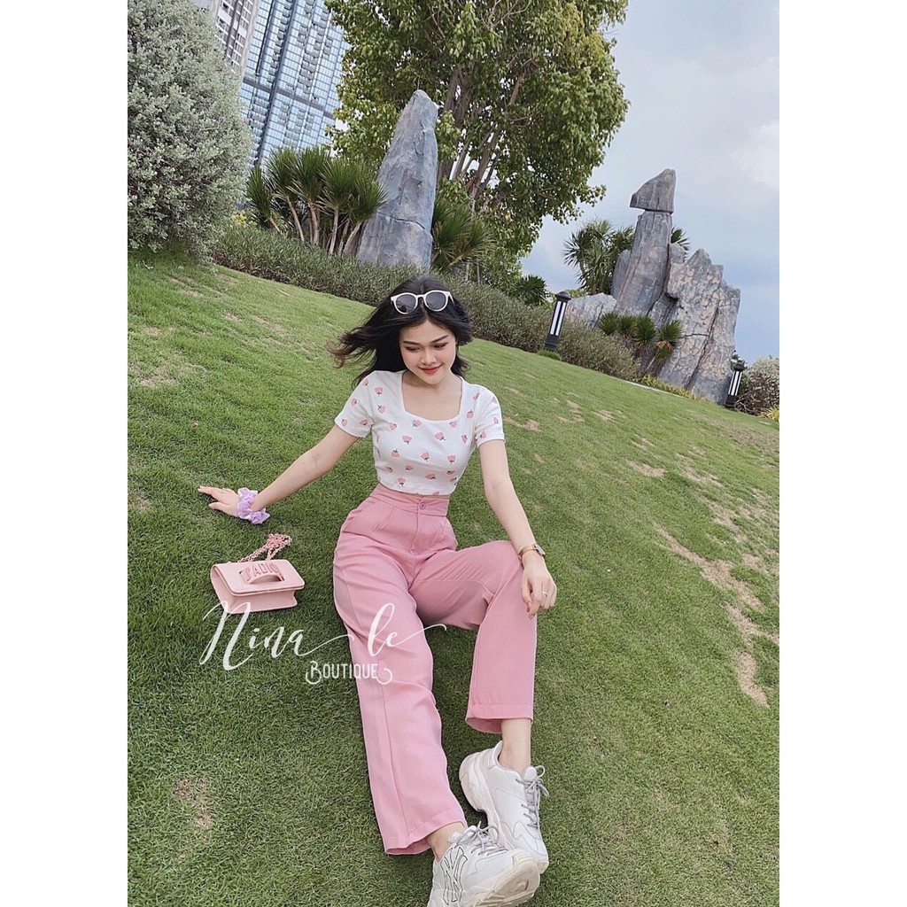 Quần suôn culottes