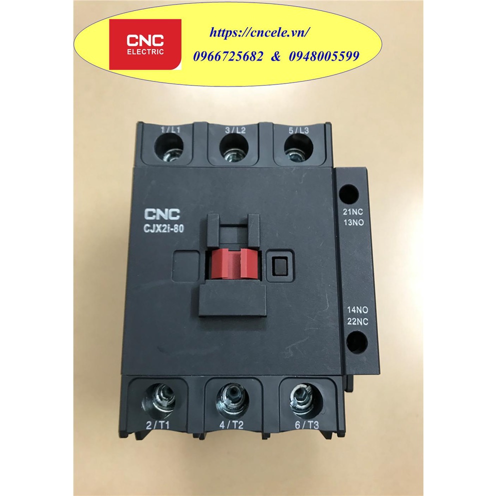 Khởi Động Từ CNC 3 Pha - 80A, CONTACTOR CNC 3P - 80A, Mã CJX2i-80