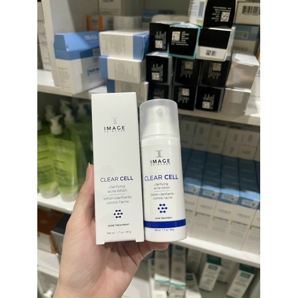 ✅ Lotion chấm mụn, giảm nhờn Image Clear Cell Medicated Acne Lotion