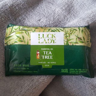 Khăn ướt Luck Lady 10 tờ có mùi
