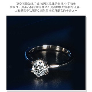 ✟❏◈Nhẫn nữ kim cương mô phỏng Moissanite một carat bạc cho lời cầu hôn, món quà đính hôn bạn gái phong cách nóng