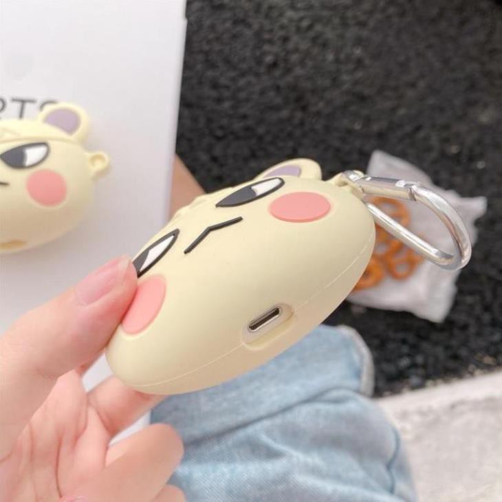 Case Airpod 1 2 ...Vỏ bao bọc bear Panda đựng tai nghe không dây Gấu Trúc airpods silicon tặng kèm dây đeo