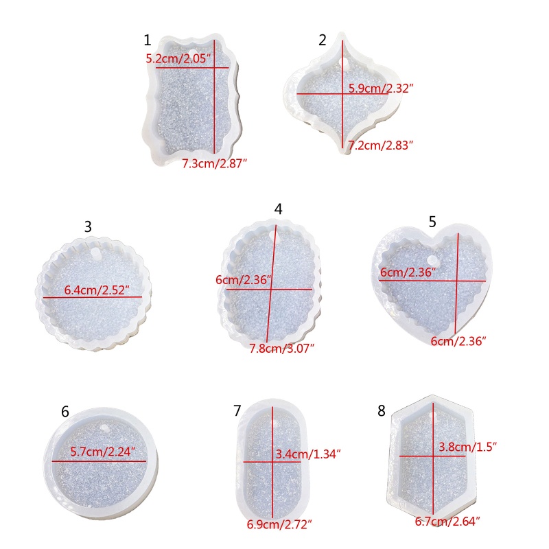 Khuôn Silicone Làm Trang Sức Thủ Công