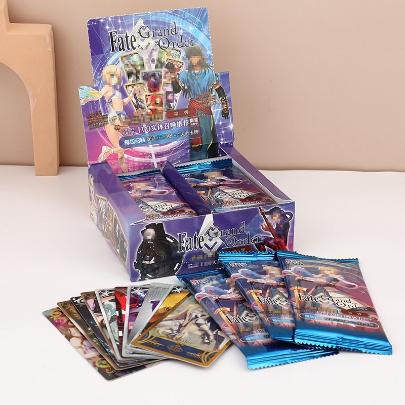 Set 5 ảnh thẻ game FGO FATE GO GRAND ORDER anime chibi card nhân phẩm gacha sưu tầm bo góc