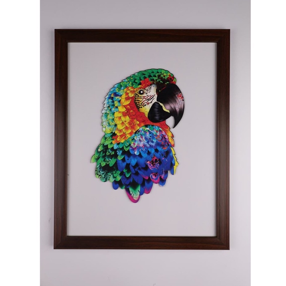 Khung tranh trang trí cao cấp TẶNG KÈM DECAL khi mua cùng Bộ Xếp Hình Gỗ PLUZZLE | BigBuy360 - bigbuy360.vn