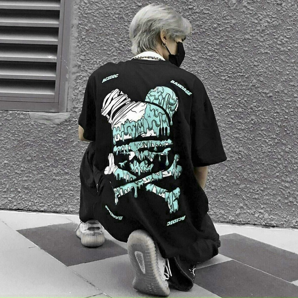 Áo thun tay lỡ Unisex ACIDIC Local Brand, Áo phông streetwear form rộng BIBINO Tee Basic Oversize