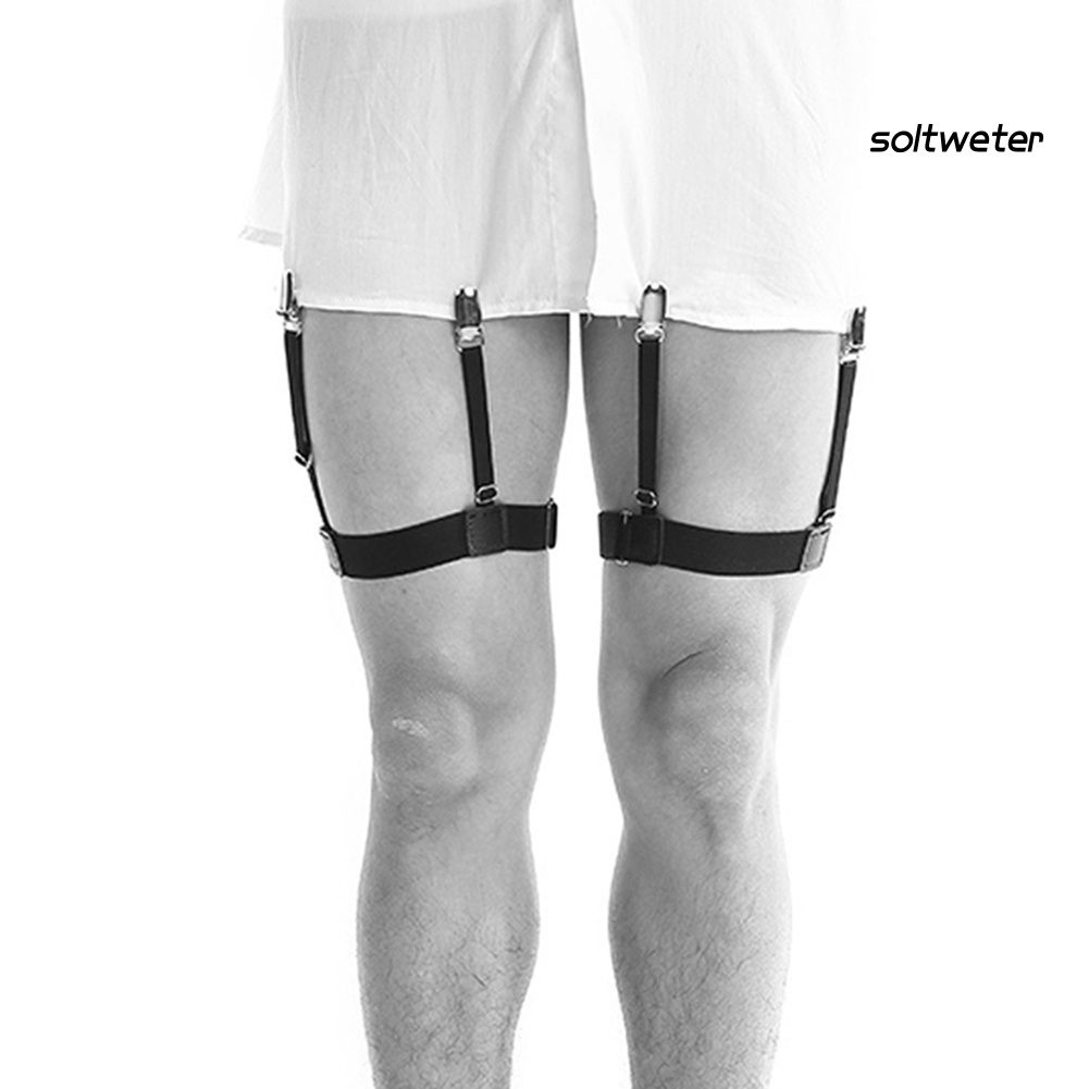 1 cặp kẹp giữ áo sơ mi đồng phục chống trượt co giãn dành cho nam nữ