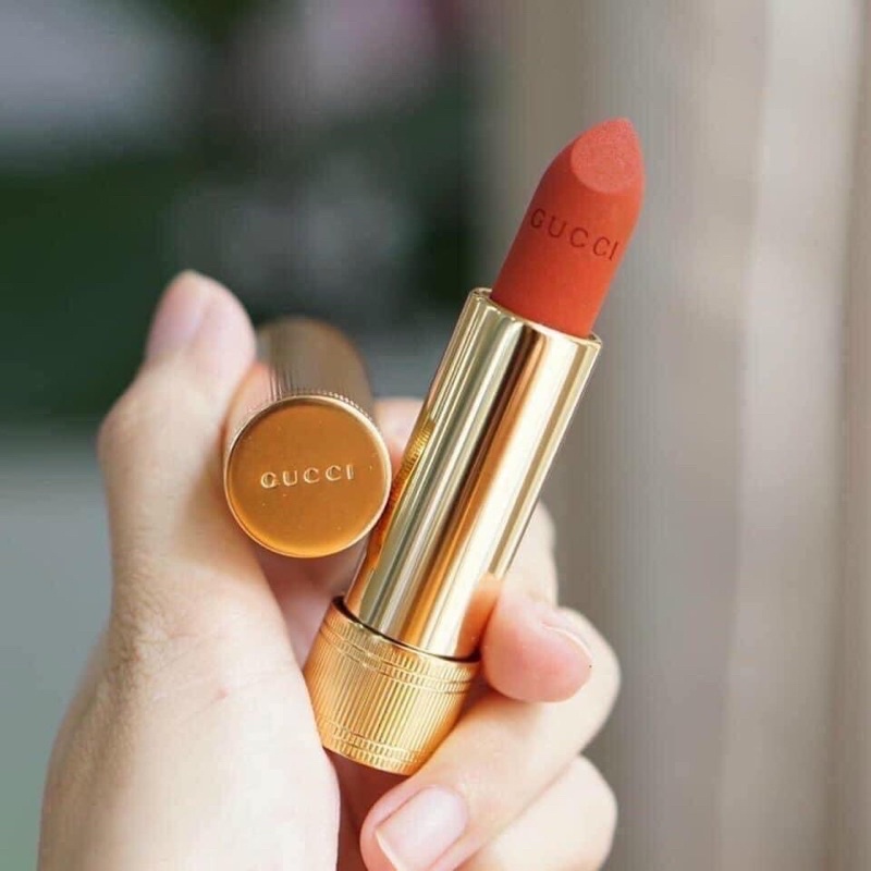 Son Gucci Màu 505 Janet Rust Matte Đỏ Đất