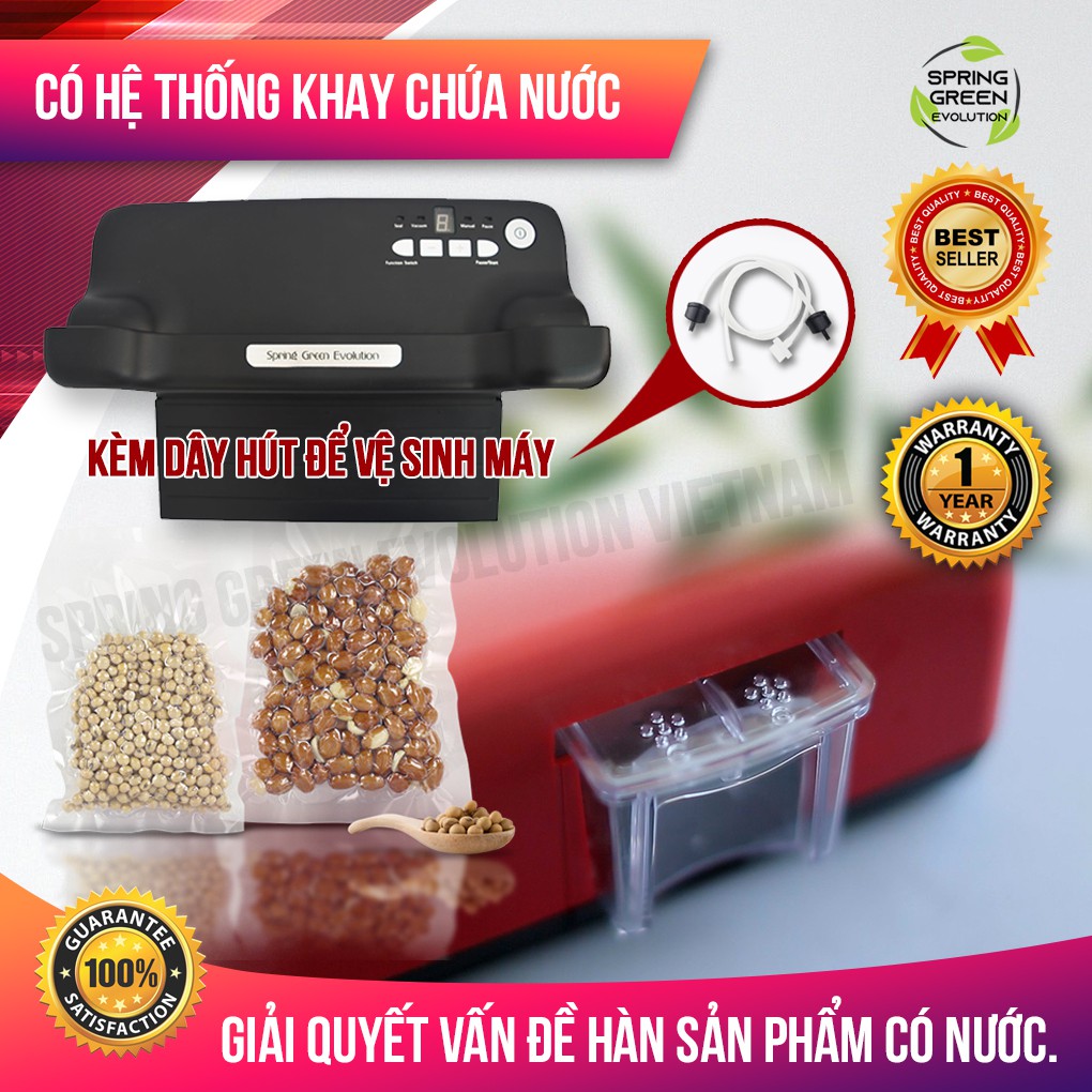 Siêu Phẩm Máy Hút Chân Không VC88. Hút Nhanh, Khoẻ, Mọi Loại Túi, Hút Cả Nước. Hàng Nhập Khẩu Chính Hãng SGE Thailand !!