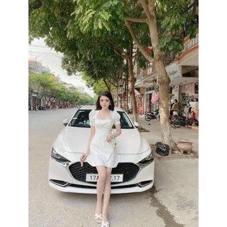 Váy Trắng Cúp Ngực