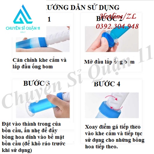 Gel thơm khử mùi diệt khuẩn toilet, Gel dính bồn cầu làm sạch lavabo dạng thạch hình bông hoa