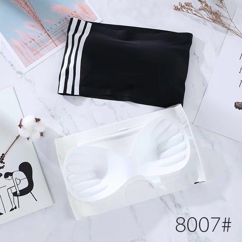 Áo Bra Nữ Quây Không Dây Su Đúc Trơn Kẻ Sọc Thể Thao Hot Trend 8007 | BigBuy360 - bigbuy360.vn