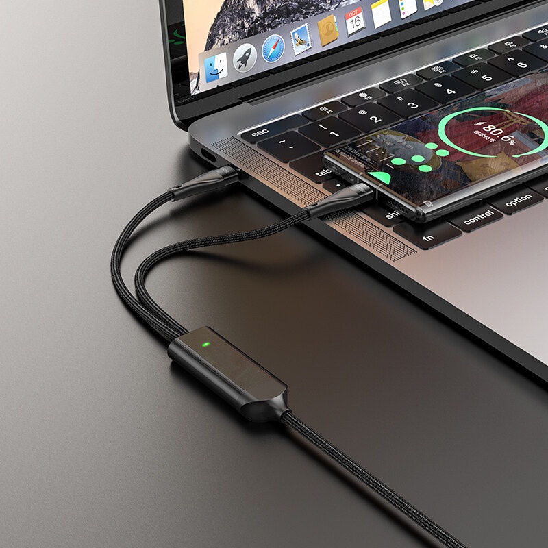 Dây Cáp Sạc Nhanh HOCO U102 PD 20W USB C Sang Type C 100W Cho Notebook android