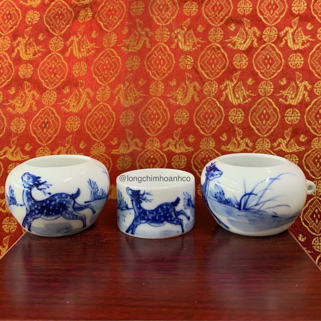 Cóng Vẽ Than Lửa Chào Mào Dáng Chum