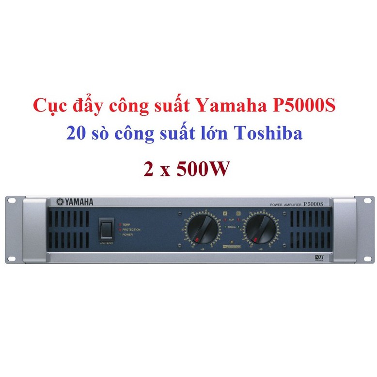 CỤC ĐẨY CÔNG SUẤT YAMAHA P7000S DÙNG 32 SÒ LỚN_Cuc Day Am Thanh P7000S