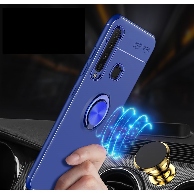 Ốp Lưng Auto Focus SAMSUNG A9 2018 Cao Su Bracket Iring | BigBuy360 - bigbuy360.vn
