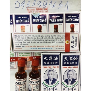 Dầu nóng thiên thảo-chai 10ml