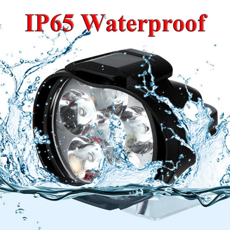 Đèn Pha 6LED 15W 15W Độ Sáng Cao / Thấp Chuyên Dụng Cho Xe Máy