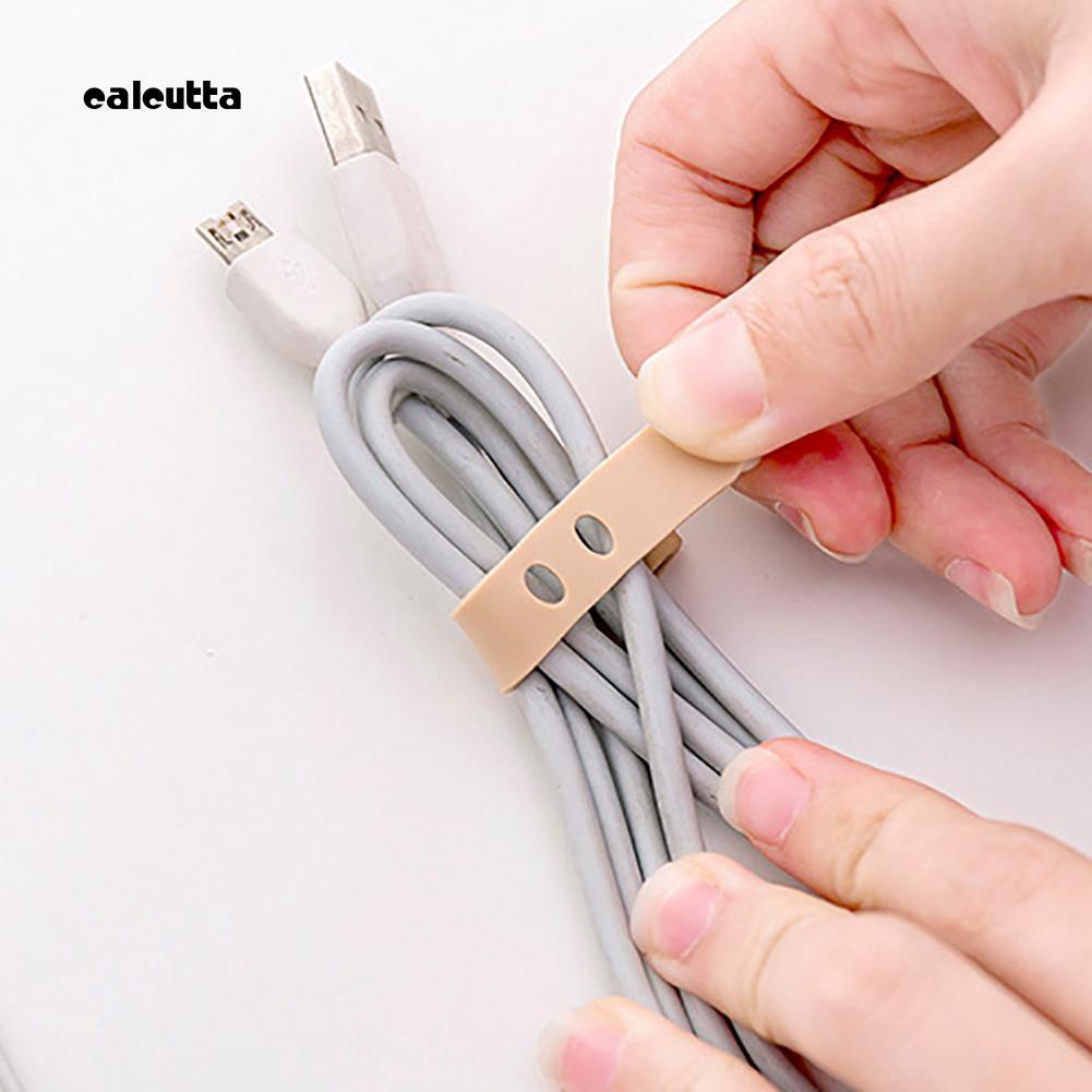 4 Phụ kiện giữ dây cáp gọn gàng bằng silicon dễ thương