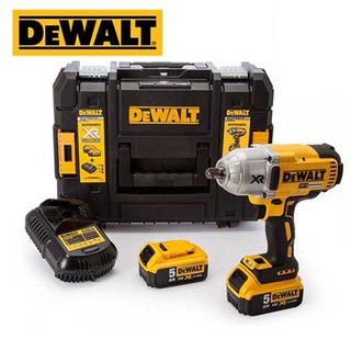 Dewalt dcf899hp2 - combo máy vặn bu lông 1/2" pin kèm 2 pin 5ah và 1 sạc - chính hãng