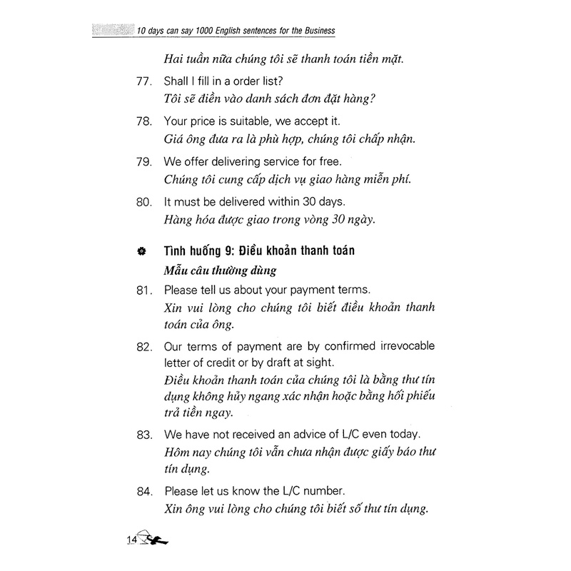 Sách 10 Ngày Có Thể Nói 1000 Câu Tiếng Anh Kinh Doanh (Kèm CD)