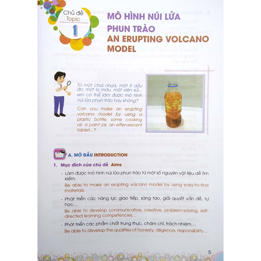 Sách Hoạt Động Trải Nghiệm Với Steam - Lớp 5