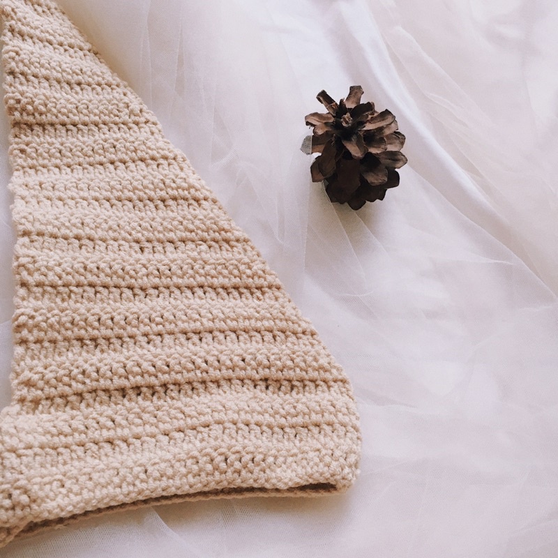 Áo Yếm Len - Bralette Len - Bikini Len Móc - Bralette Crochet - xanhlanhes