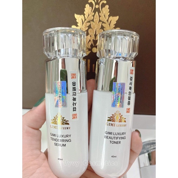 Bộ Kem Nám Gimi Luxury nắp gập 40ml chính hãng mẫu mới nhất