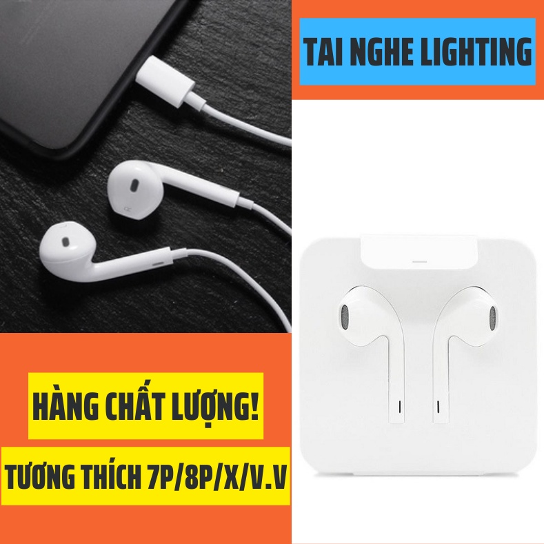 Tai nghe Lightning tương 7/7plus/8/8plus/X/XR/Xsmax/11/11promax/12/12prmax/13/13promax