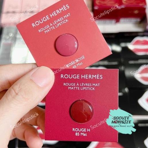 Vỉ Son Hermes Rouge Hermes Lipstick Sample