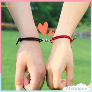 CR Vòng Tay Nam Châm Có Thể Điều Chỉnh Được Cho Cặp Đôi