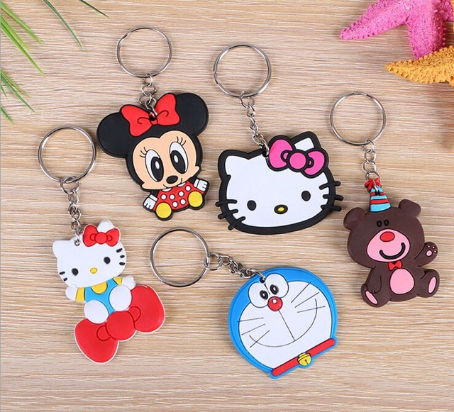 Móc Khóa Kiểu Hoạt Hình Dễ Thương