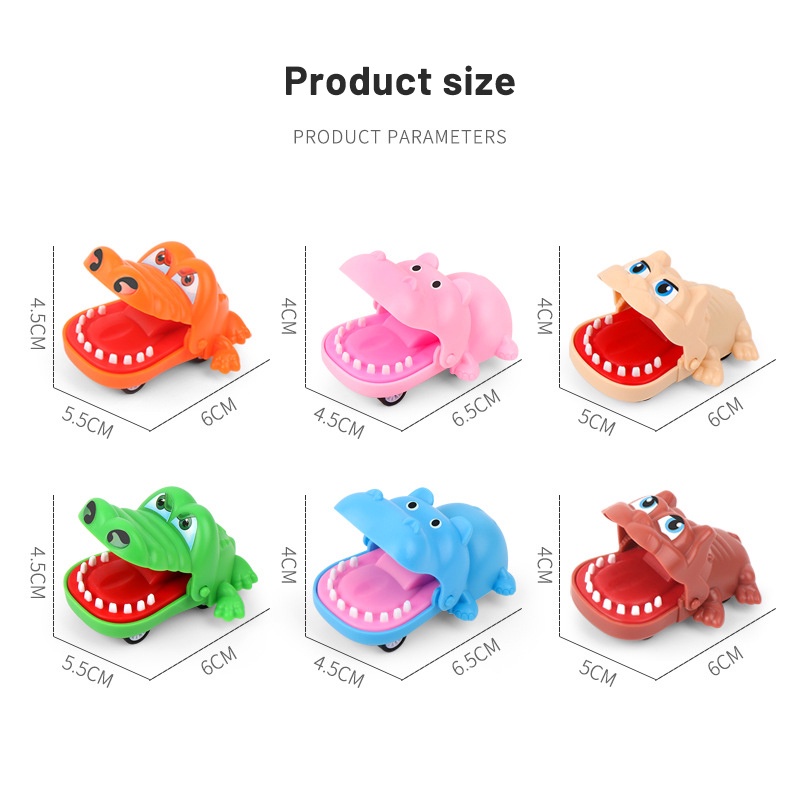 Đồ chơi xe hơi ZHAN QI TOYS kiểu dáng hoạt hình dễ thương vui nhộn dành cho trẻ em