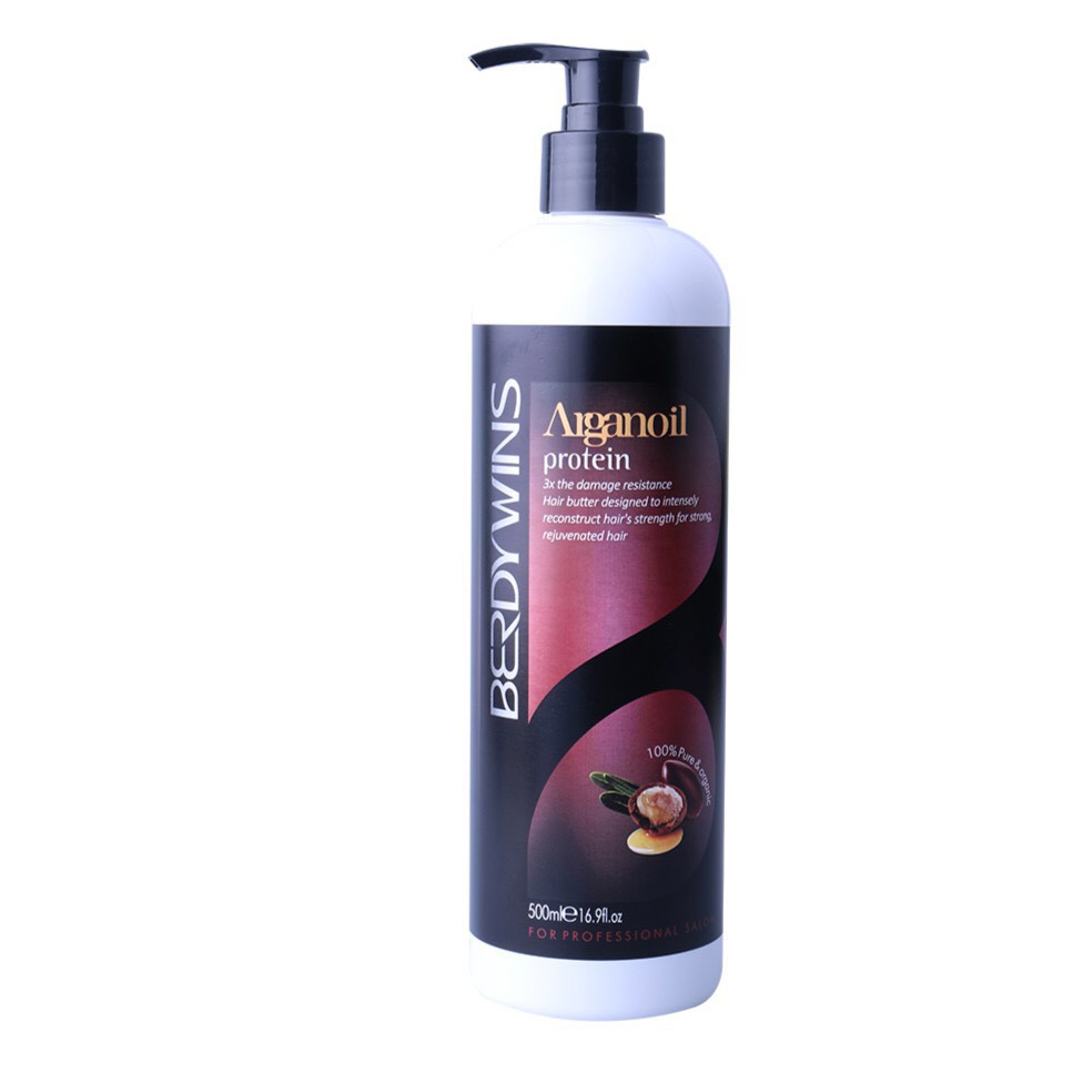 Kem ủ tóc hấp tóc colagen berdywins phục hồi tóc hư tổn tái tạo cấu trúc tóc hương nước hoa agan 500ml