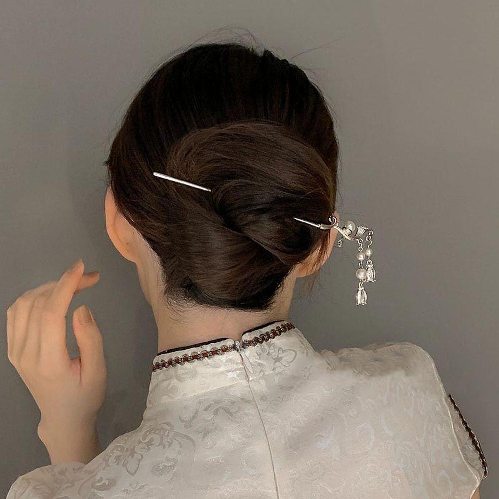 Trâm Cài Tóc Đính Hoa Tua Rua Phong Cách Trung Hoa Ngọt Ngào Cho Cô Dâu