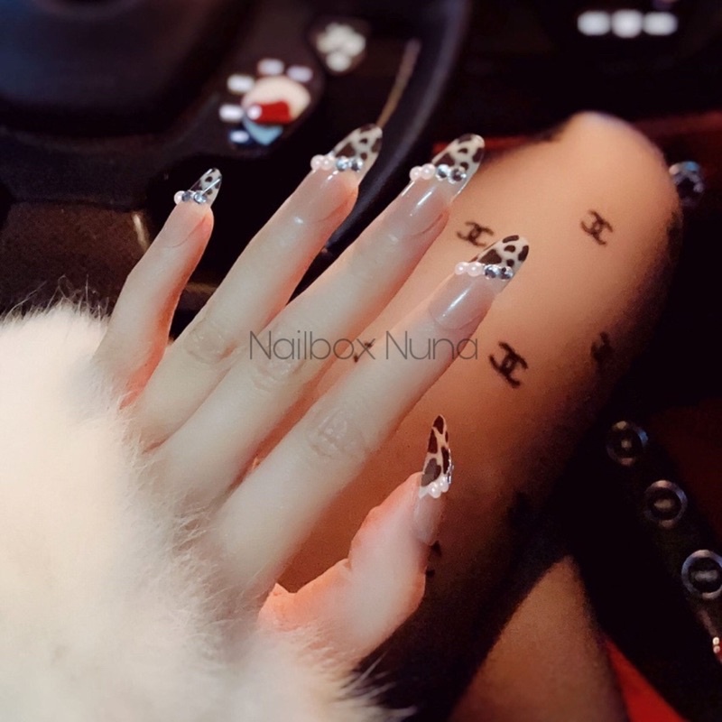 Nailbox Nuna móng úp beo sang chảnh. nail box sẵn có now ship