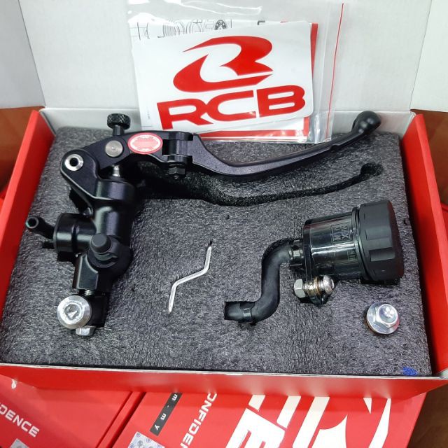 Tay thắng bình dầu rời RCB 14mm màu đen