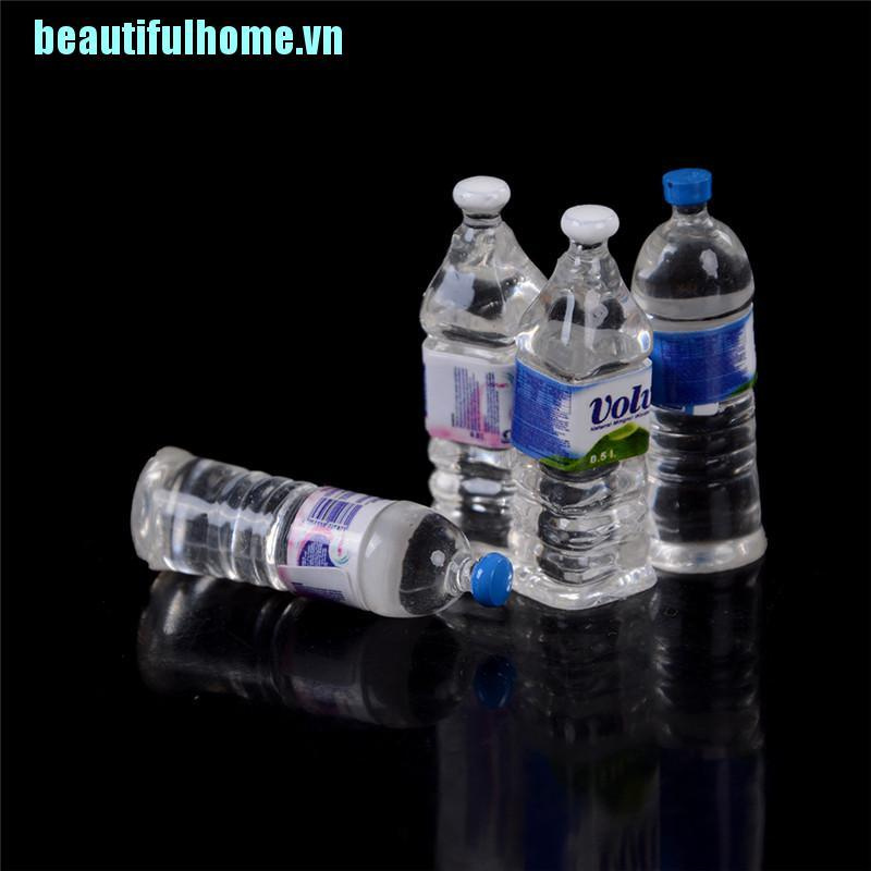 4 Bình Nước Khoáng Tỉ Lệ 1 / 6 1 / 12 Trang Trí Nhà Búp Bê