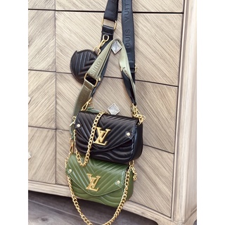 TÚI ĐEO CHÉO LVVV NEW WAVE MULTI-POCHETTE FULL BOX