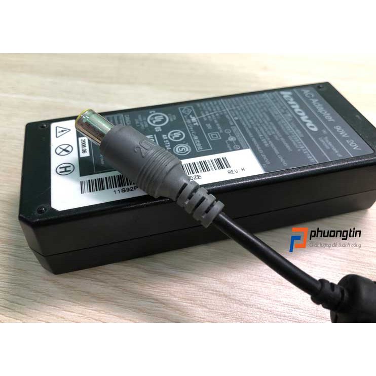 Adapter sạc zin Lenovo 90w 20v-4.5a đầu tròn