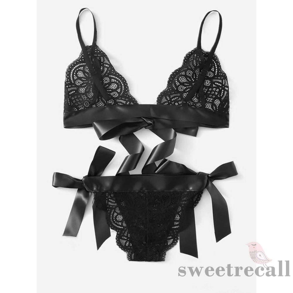Bộ Đồ Lót Phối Ren Quyến Rũ Dành Cho Nữ | BigBuy360 - bigbuy360.vn